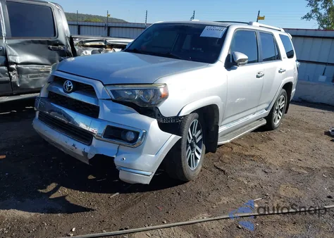 2016 Toyota 4Runner Limited z USA, uszkodzony, nr VIN JTEBU5JRXG5285757